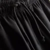 Cotton relaxed drawstring shorts