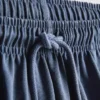 Cotton relaxed drawstring shorts