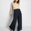 Cotton-rich bandeau top