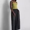 Cotton-rich bandeau top