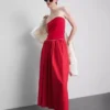 Cotton-rich bandeau top