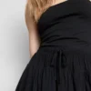 Cotton-rich bandeau top
