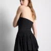 Cotton-rich bandeau top