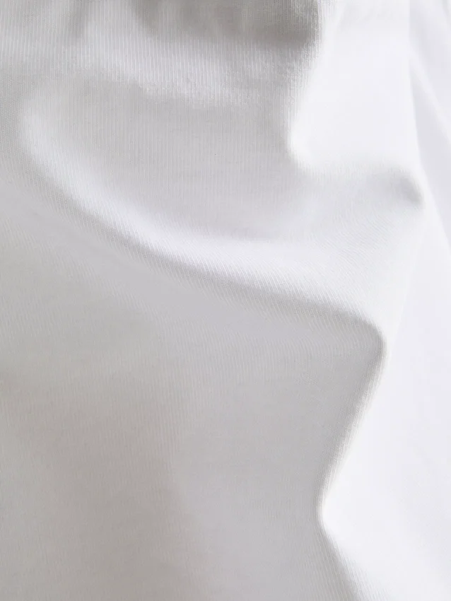 Cotton-rich bandeau top