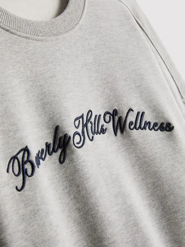 Cotton-rich beverly hills sweatshirt