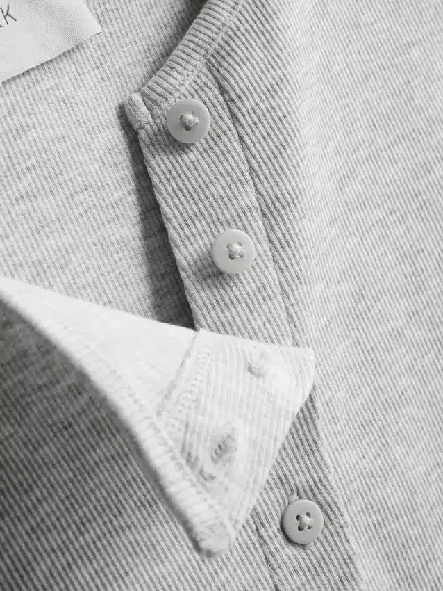 Cotton-rich button-through tank top