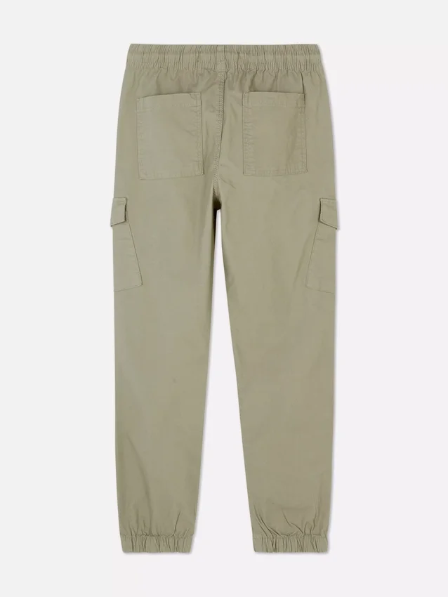 Cotton rich cargo pants