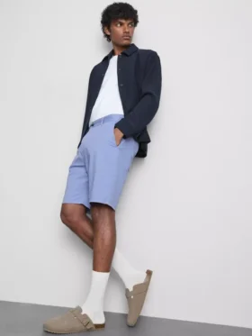Cotton rich chino shorts