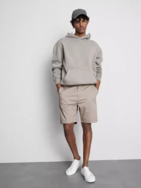 Cotton rich chino shorts