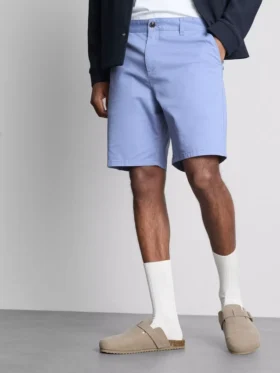 Cotton rich chino shorts