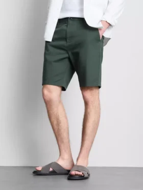 Cotton rich chino shorts