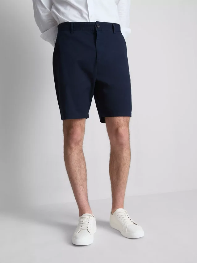 Cotton rich chino shorts
