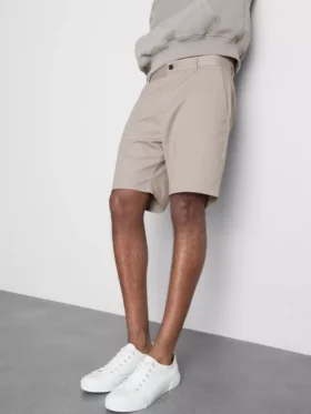 Cotton rich chino shorts
