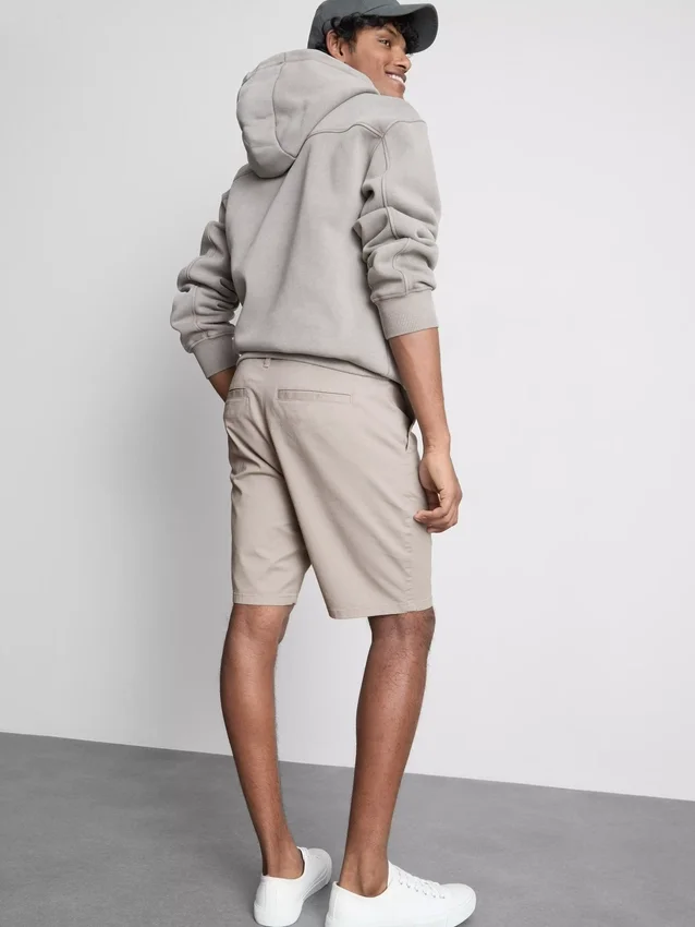 Cotton rich chino shorts