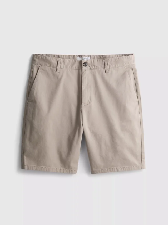 Cotton rich chino shorts