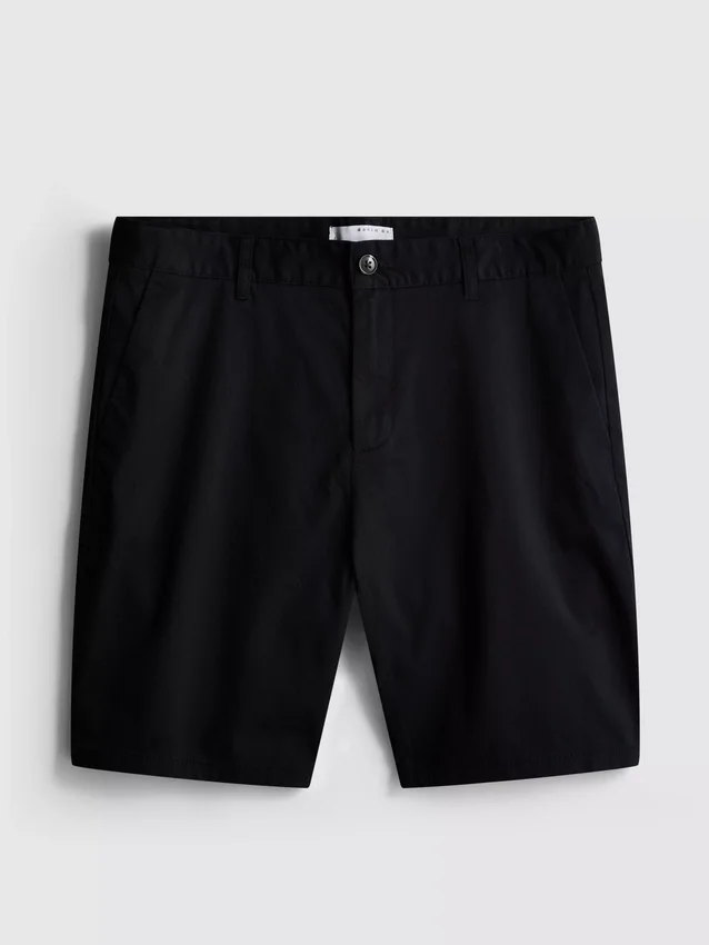 Cotton rich chino shorts