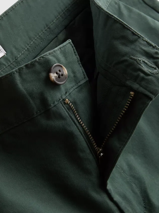 Cotton rich chino shorts