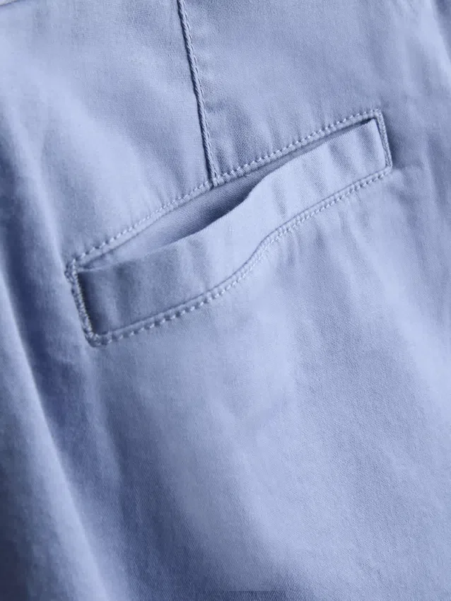Cotton rich chino shorts