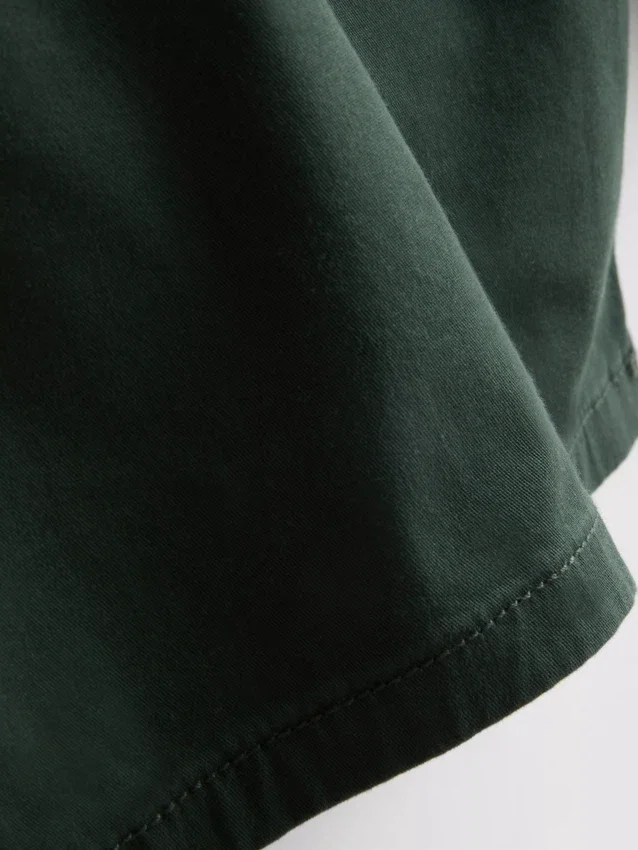 Cotton rich chino shorts