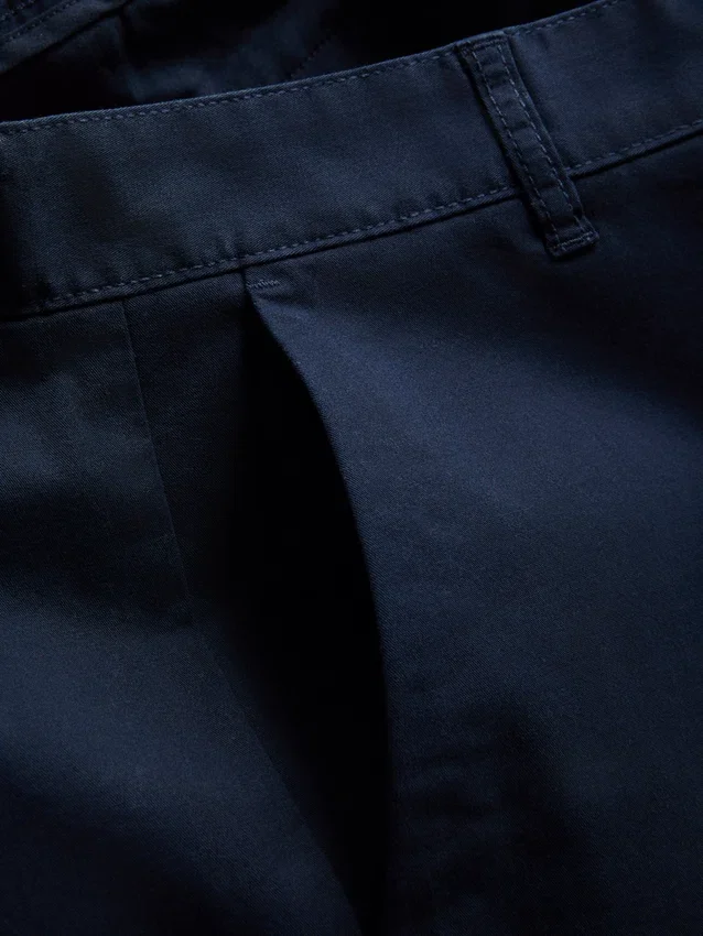 Cotton rich chino shorts