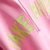 Cotton-rich collegiate-print hoodie