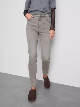 Cotton rich denim skinny jeans