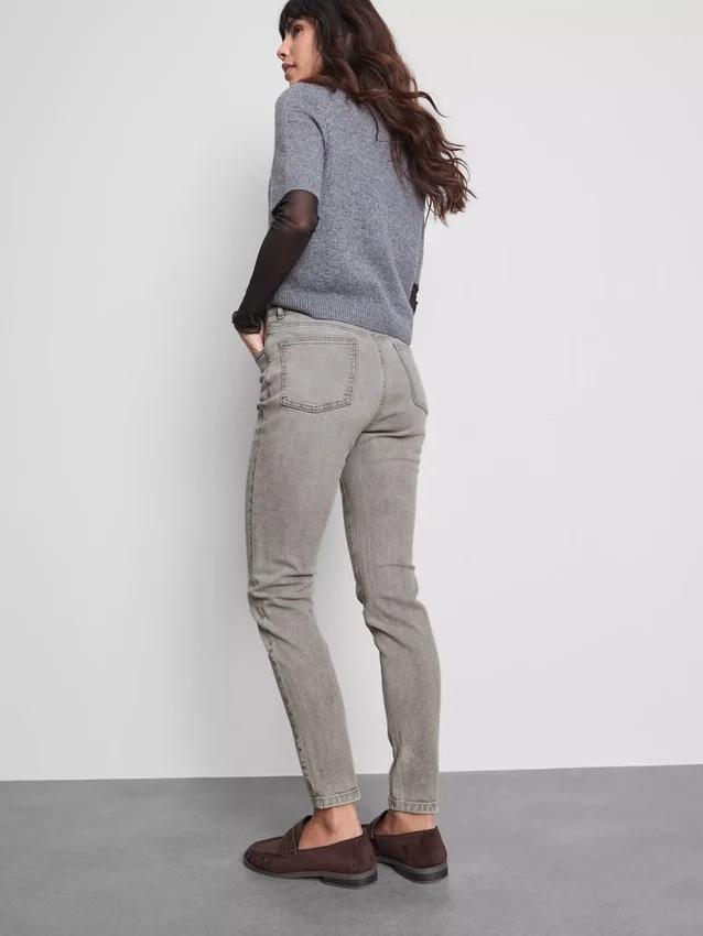 Cotton rich denim skinny jeans