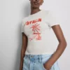 Cotton rich graphic havana baby tee