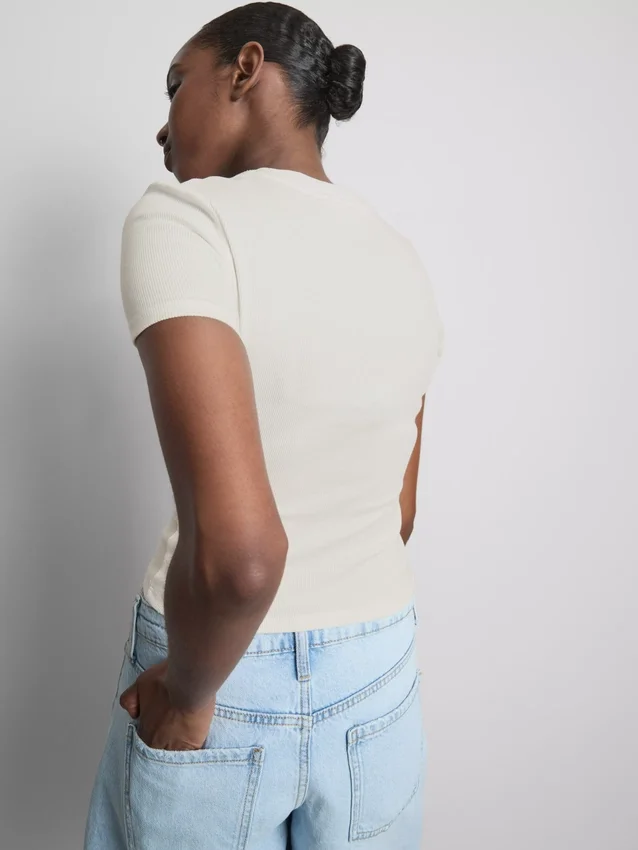 Cotton rich graphic havana baby tee