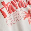 Cotton rich graphic havana baby tee