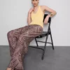 Cotton rich halter top