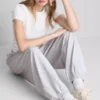 Cotton rich harem joggers