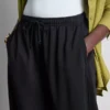 Cotton rich harem joggers