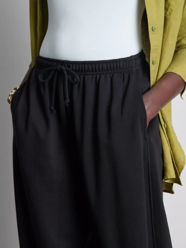 Cotton rich harem joggers