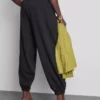 Cotton rich harem joggers