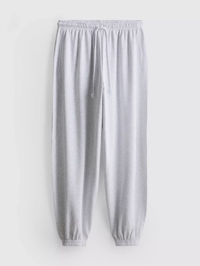 Cotton rich harem joggers