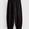 Cotton rich harem joggers