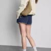 Cotton rich jersey running shorts