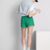 Cotton rich jersey running shorts
