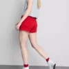 Cotton rich jersey running shorts