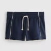 Cotton rich jersey running shorts