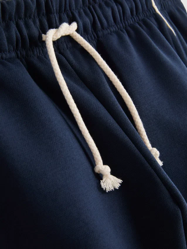Cotton rich jersey running shorts
