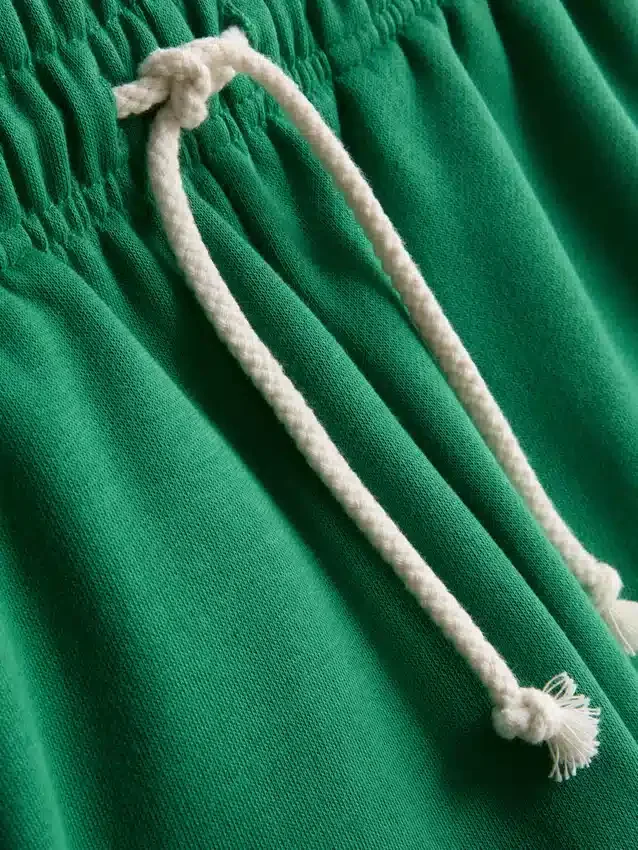 Cotton rich jersey running shorts