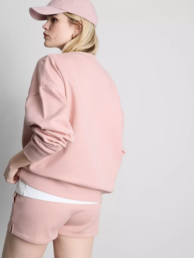 Cotton rich oversized maine sweatshirt