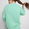 Cotton-rich oversized malibu sweatshirt
