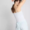 Cotton rich pointelle cami lounge top