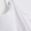 Cotton rich pointelle cami lounge top