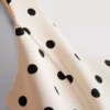 Cotton-rich ponte mini dress