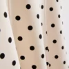 Cotton-rich ponte mini dress