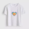 Cotton rich pride heart baby tee